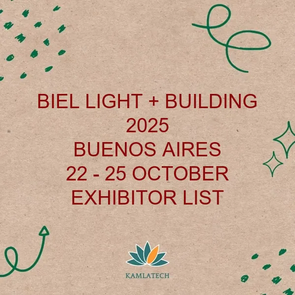 Biel Light + Building Buenos Aires 2025 Exhibitor List (167 Exhibitors)